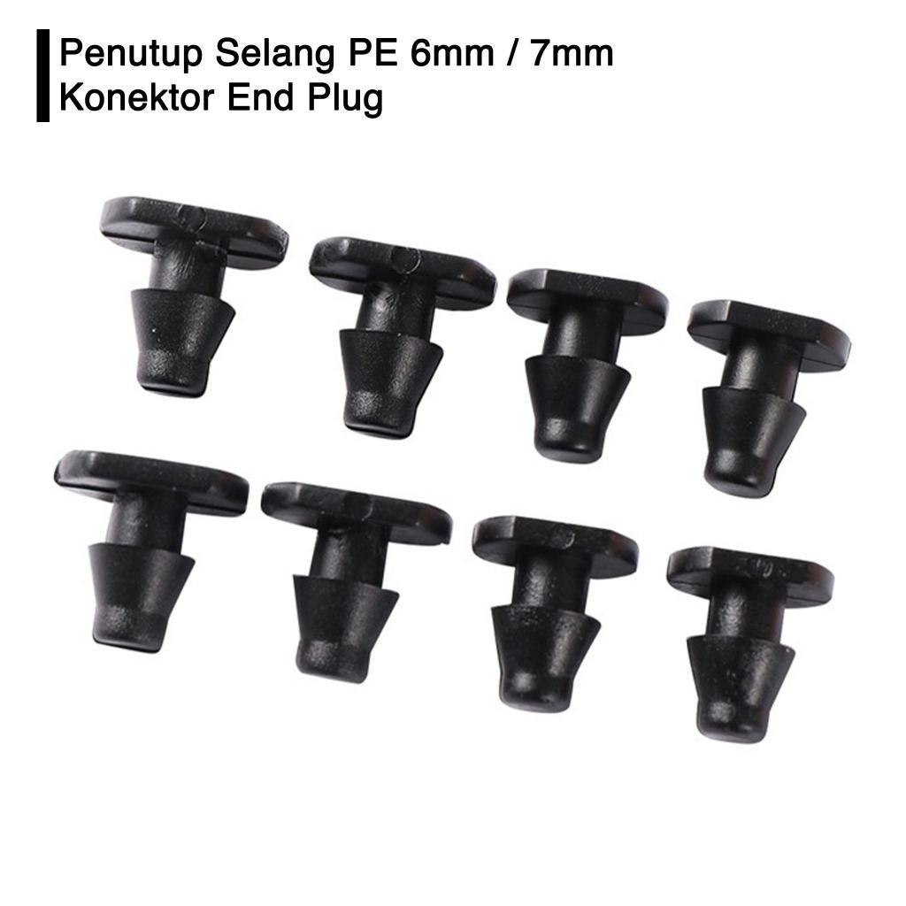 Penutup Selang PE 6mm  7mm Konektor End Plug H1178