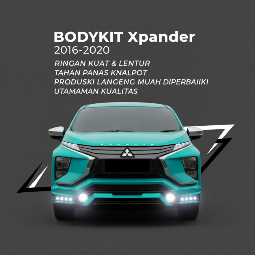 cicilan 0% Bodykit Xpander Vazoma Expander Belakang Hitam