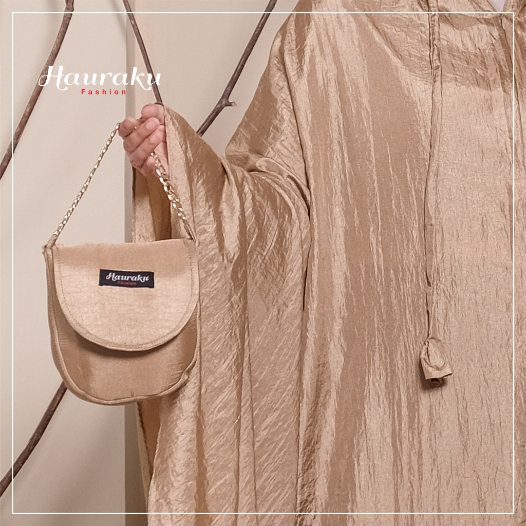 ARDIOSHOP Mukena Parasut Hauraku Mukena Traveling Dewasa Jumbo