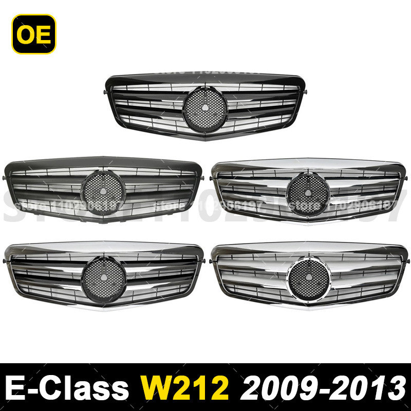 for 2009-2013 W212 E Class Mercedes Benz E200 E250 E300 E350 E400 E500 E550 E63 AMG GT Bumper Mesh R