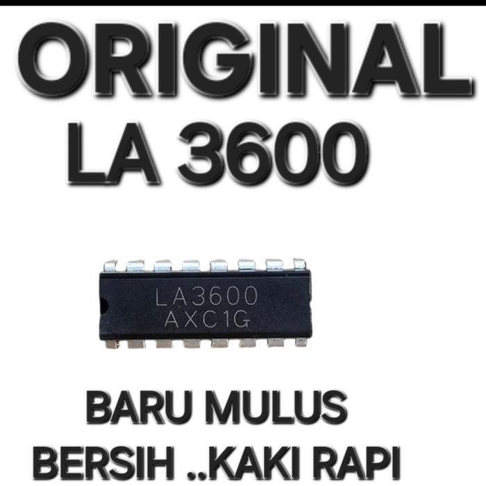 LA 3600 LA3600 IC GALAXY TONE GIGABASS TURBOBASS BASS