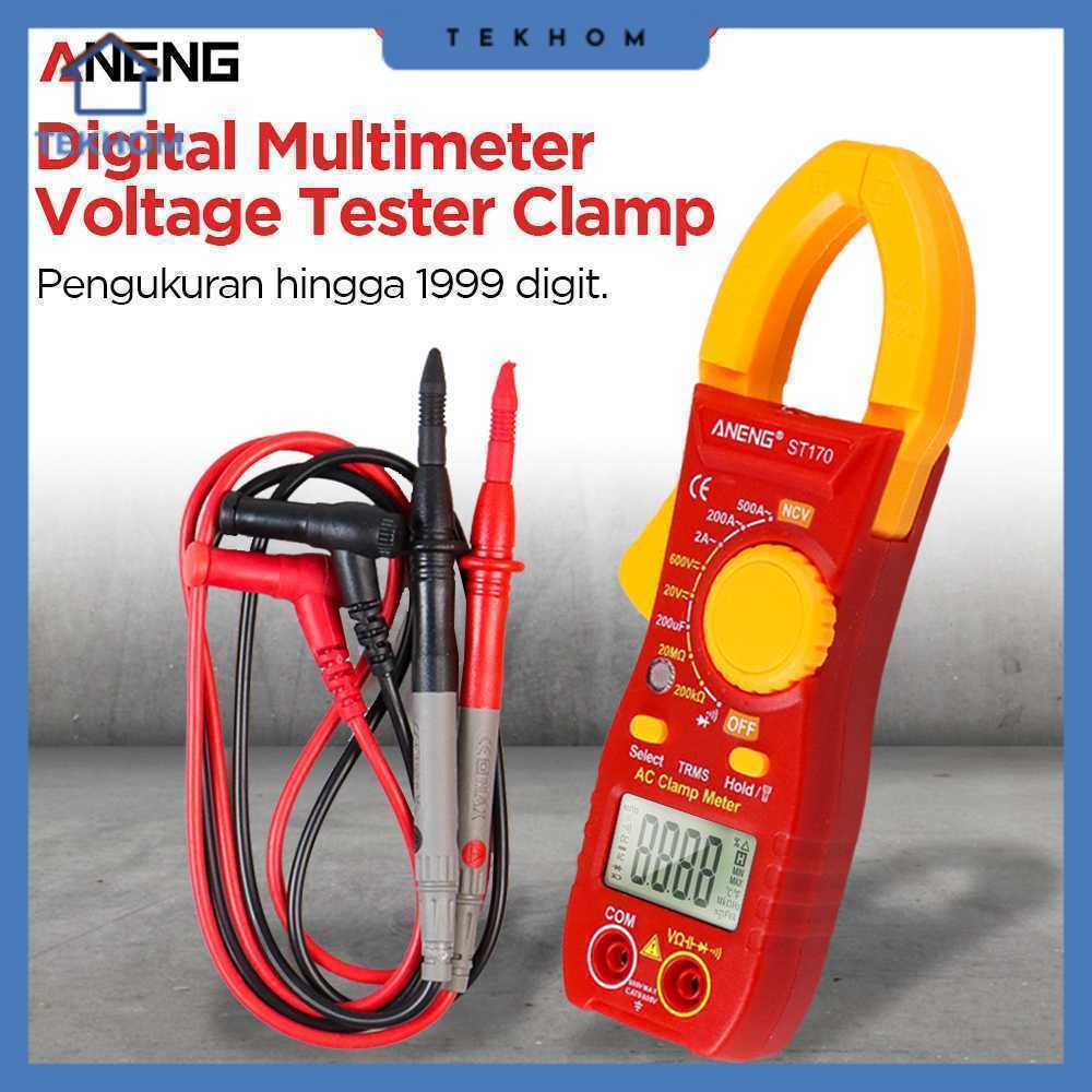 ANENG Digital Multimeter Tang Ampere Voltage NCV Tester Clamp - ST170