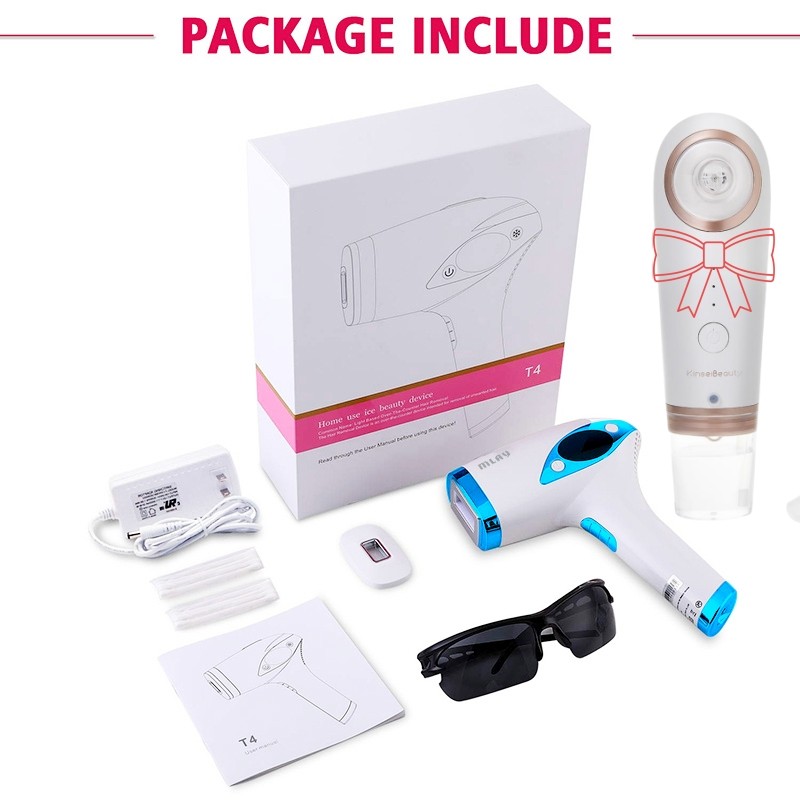 Laser Hair Removal Device with Ice Cool Painless IPL Laser Hair Removal at Home