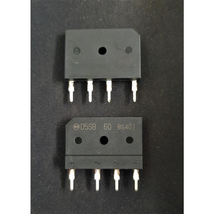 Dioda Rectifier D5SB-60 - 600v 6A General Purpose - Shindengen