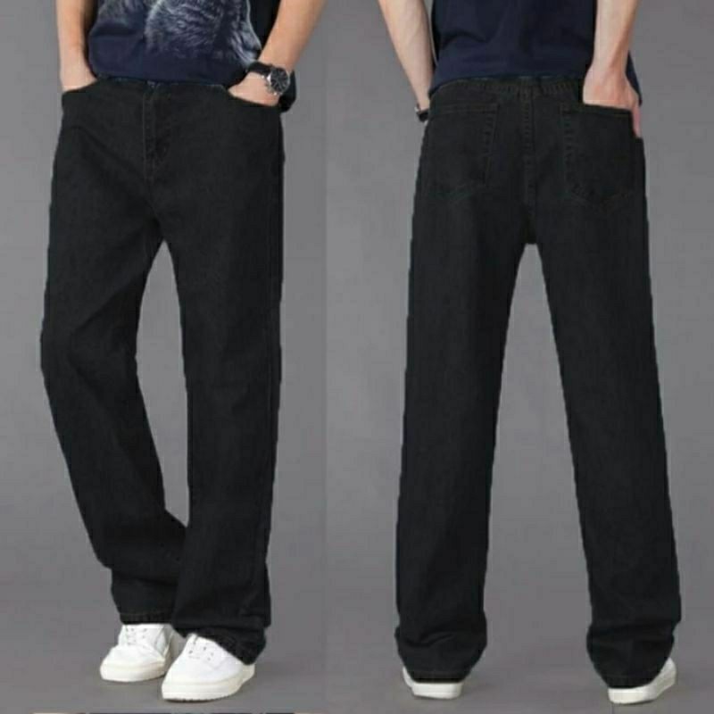 CELANA JEANS STANDARD CELANA PANJANG REGULAR PRIA JEANS DENIM PREMIUM [EK]