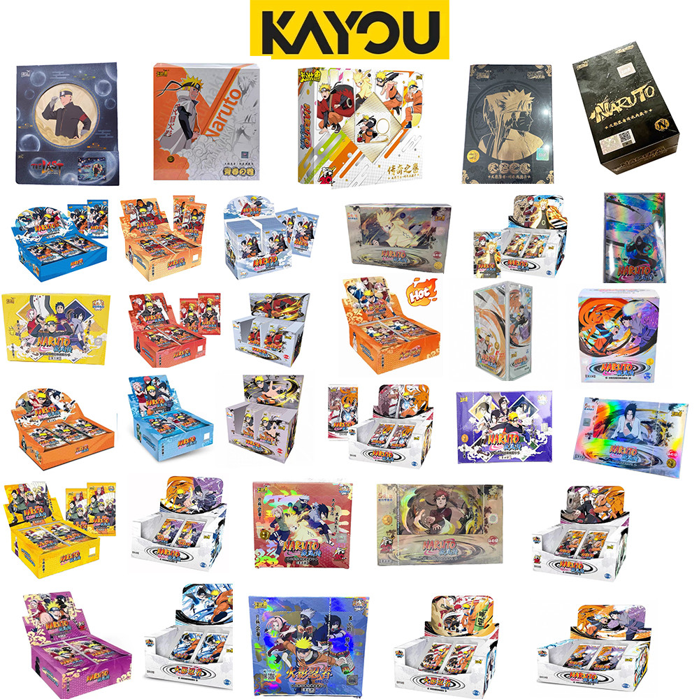 Kayou Naruto Card Box T2W9 T4W5 Solers'apterFormations'apter Anime Cards Ninja Age Collection Gift B