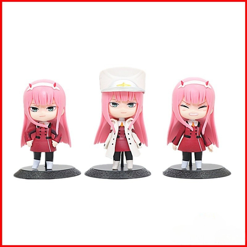 526. Pajangan Zero Two Figure Anime Hadiah Ulang Tahun Anime Patung Zero Two Souvenir Dekorasi