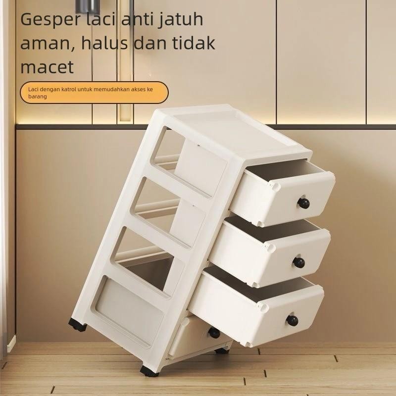 Loker Plastik Laci plastik Lemari pakaian plastik Lemari baju bayi lemari baju plastik