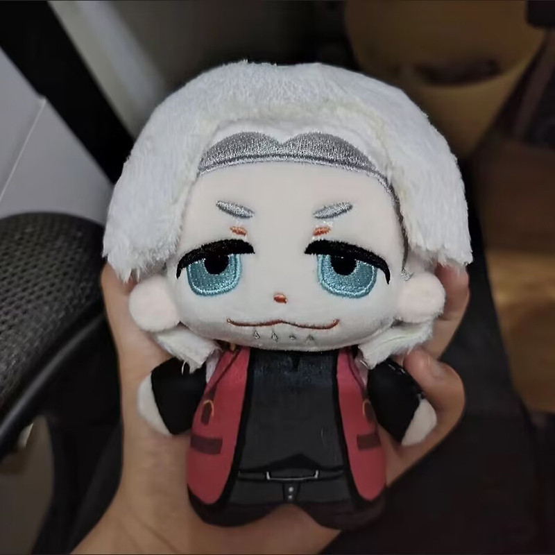 10cm Devil May Cry Plush Toy Dante Anime Dante Plushie Doll Figure Keychain Pandent Dolls Holiday Gi