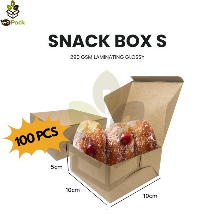 Snack kue box Dus snack nasi ayam KFC KRAFT size S