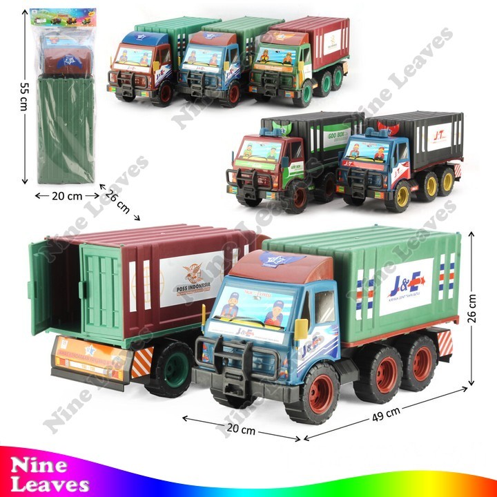 Mainan Anak Truk Box 49 cm Truk Box Express