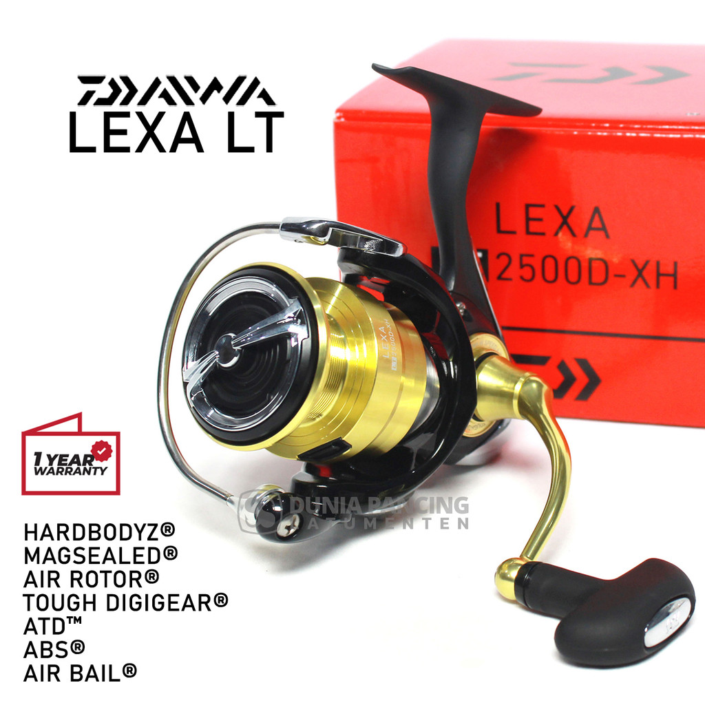 Reel Spinning DAIWA LEXA LT | Ukuran | DPL