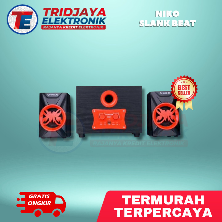 Speaker Aktif bluetooth Niko Slank Super Power Bass WIRELESS