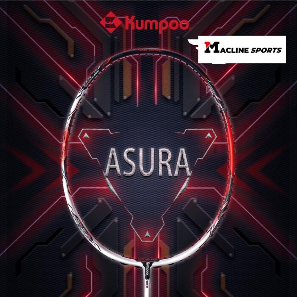 RAKET BADMINTON KUMPOO ASURA / ORIGINAL KUMPOO ASURA BADMINTON RACKET