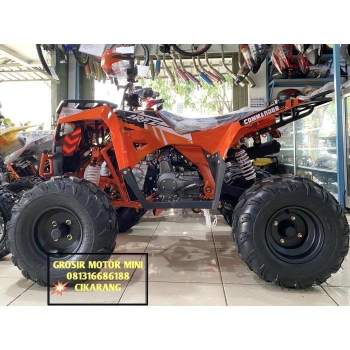 ATV 125CC APOLLO COMMANDER MESIN 4TAK RING 8 - Orange