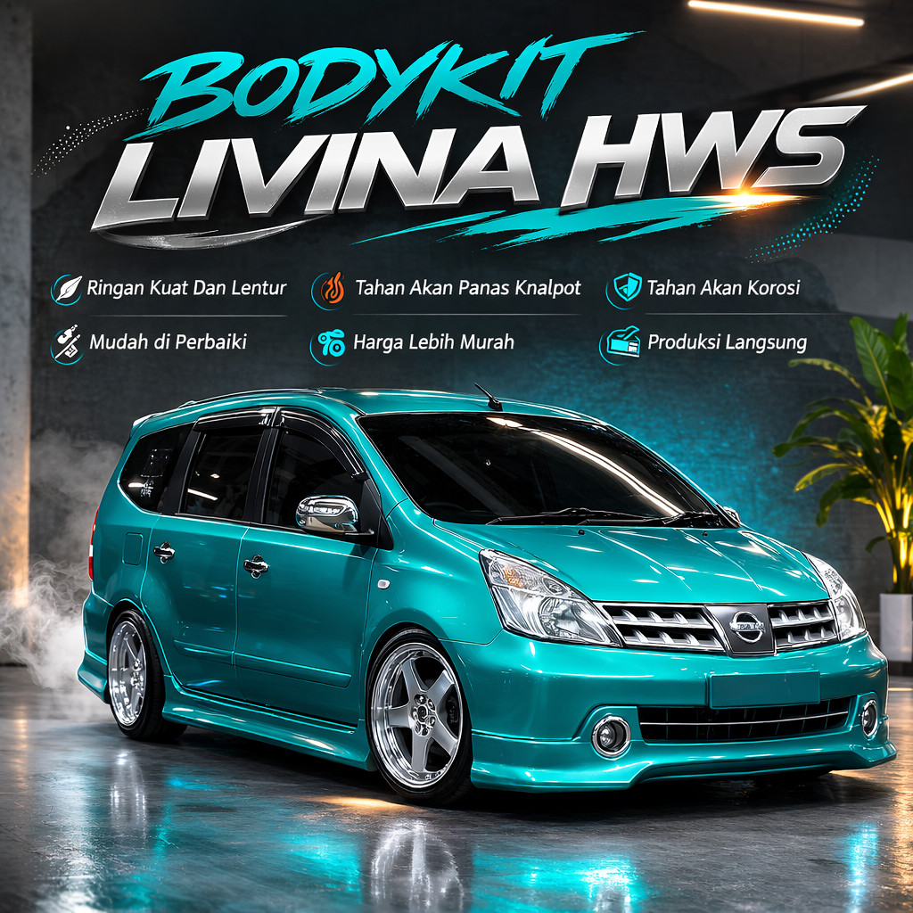 bodikit BODYKIT GRAND LIVINA 2007-2012 HWS BODYKIT NISSAN GRANDLIVINA HWS