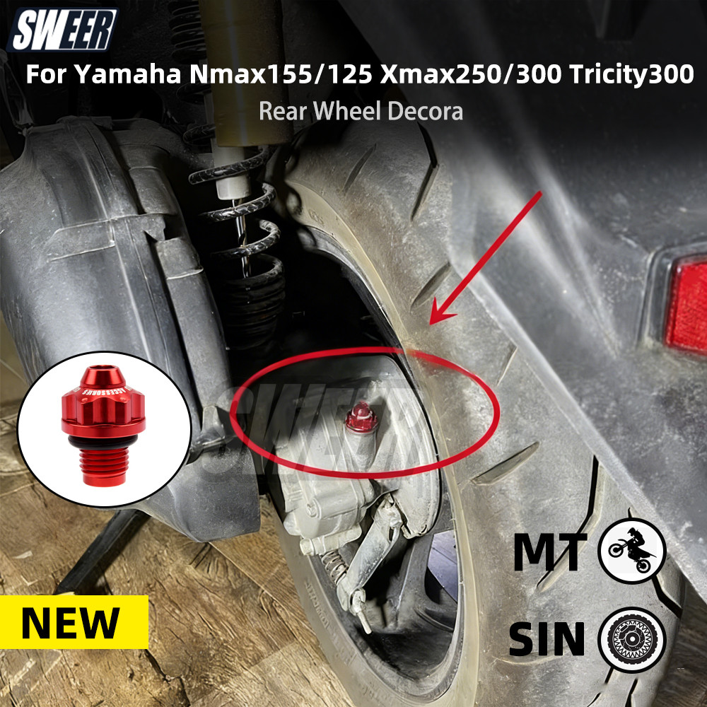 Cocok untuk Yamaha Nmax155 125 Xmax250 300 Tricity300 Nvx Aerox Force Smax, suku cadang motor asli y