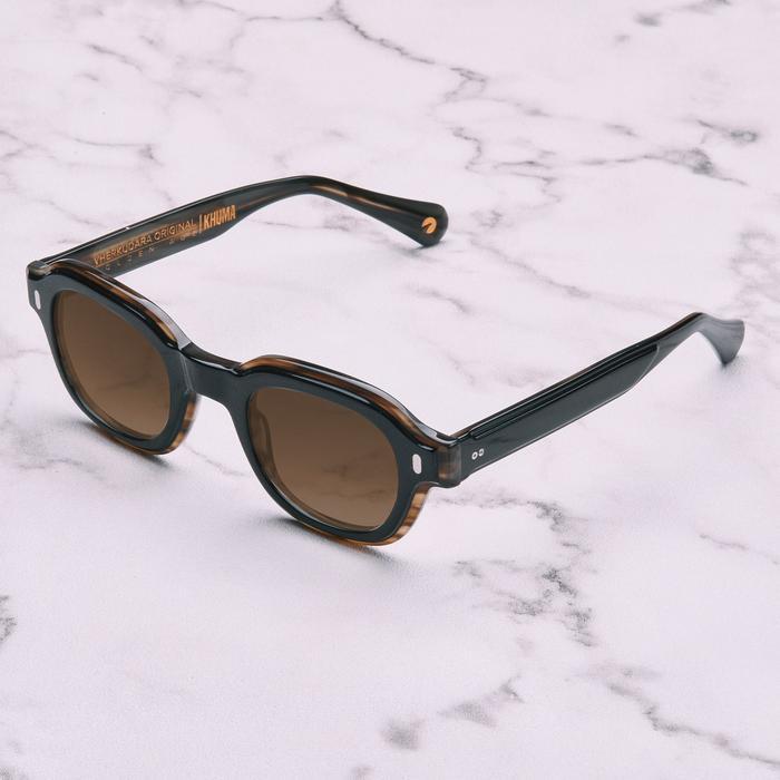Aest Outfit VHERKUDARA - KHUMA Frame Kacamata Fashion Premium Original - CHOCO BROWN, NORMAL