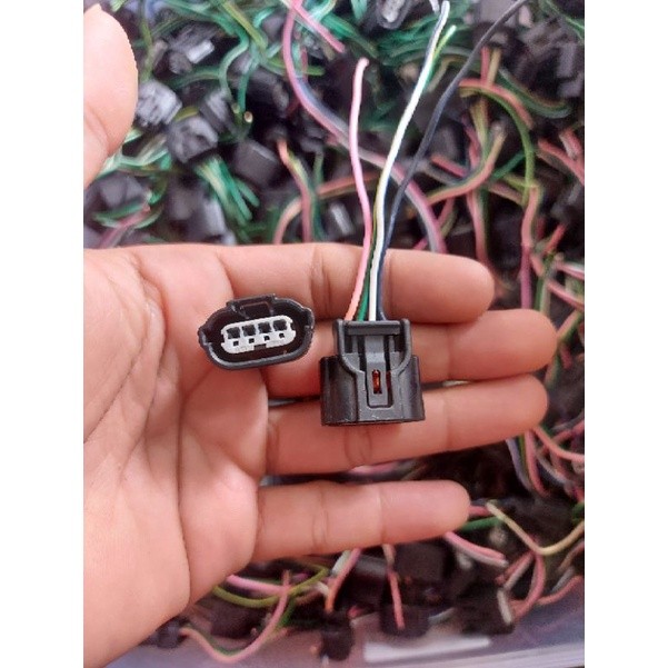 Soket Sensor IACV Soket Choke Soket Langsam Pin 4 Honda Cb 150 R Led Cbr 150 Asli Original