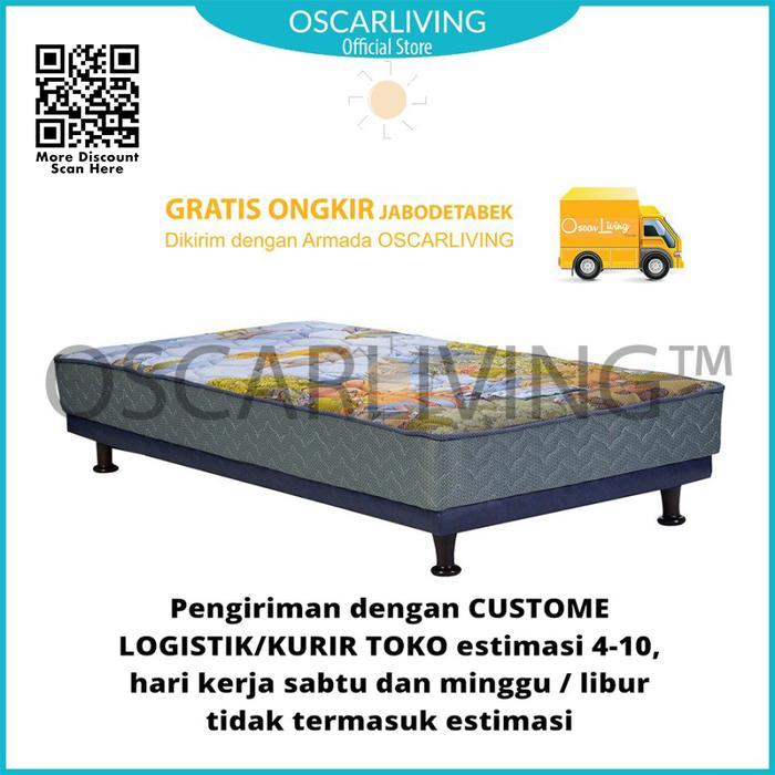 Guhdo Multibed Happy Kids Biru/Kasur Springbed Multibed Anak-Kasursaja - 90 x 180