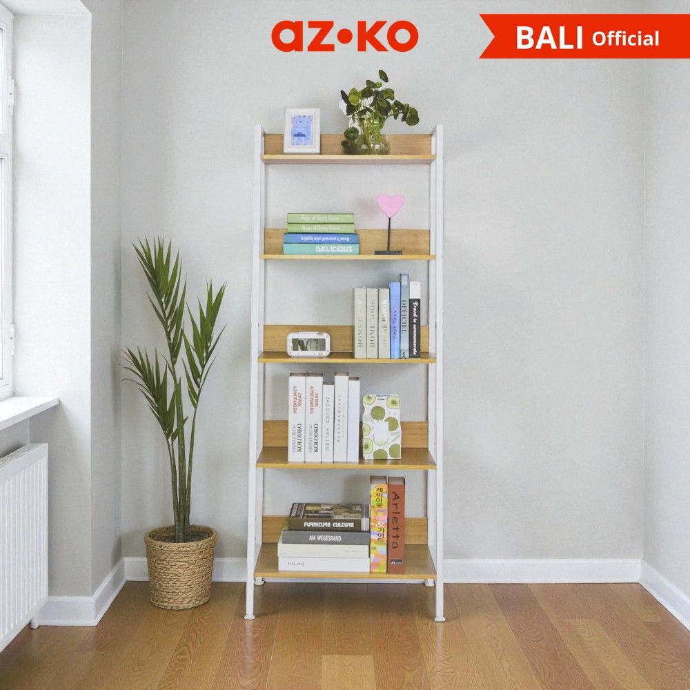 AZKO Masterspace Rak Buku Tingkat Bookshelf Books Storage Cabinet Kabinet Tempat Buku Dan Majalah Ra