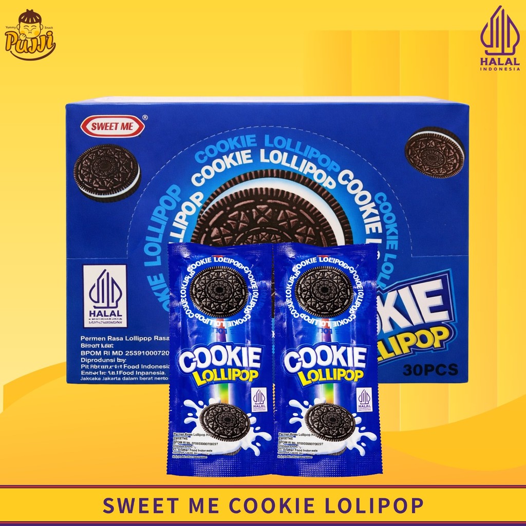Sweet me cookie Lolipop oreo | Permen lolipop bentuk oreo | Cokelat | Lolipop VIRAL