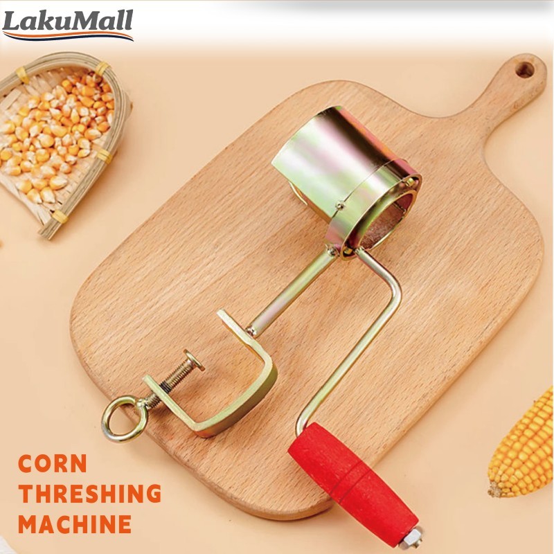Mesin Perontok Pemipil Jagung Manual Hand Crank Alat Pengupas Jagung Kering untuk Lahan Kecil Alat P