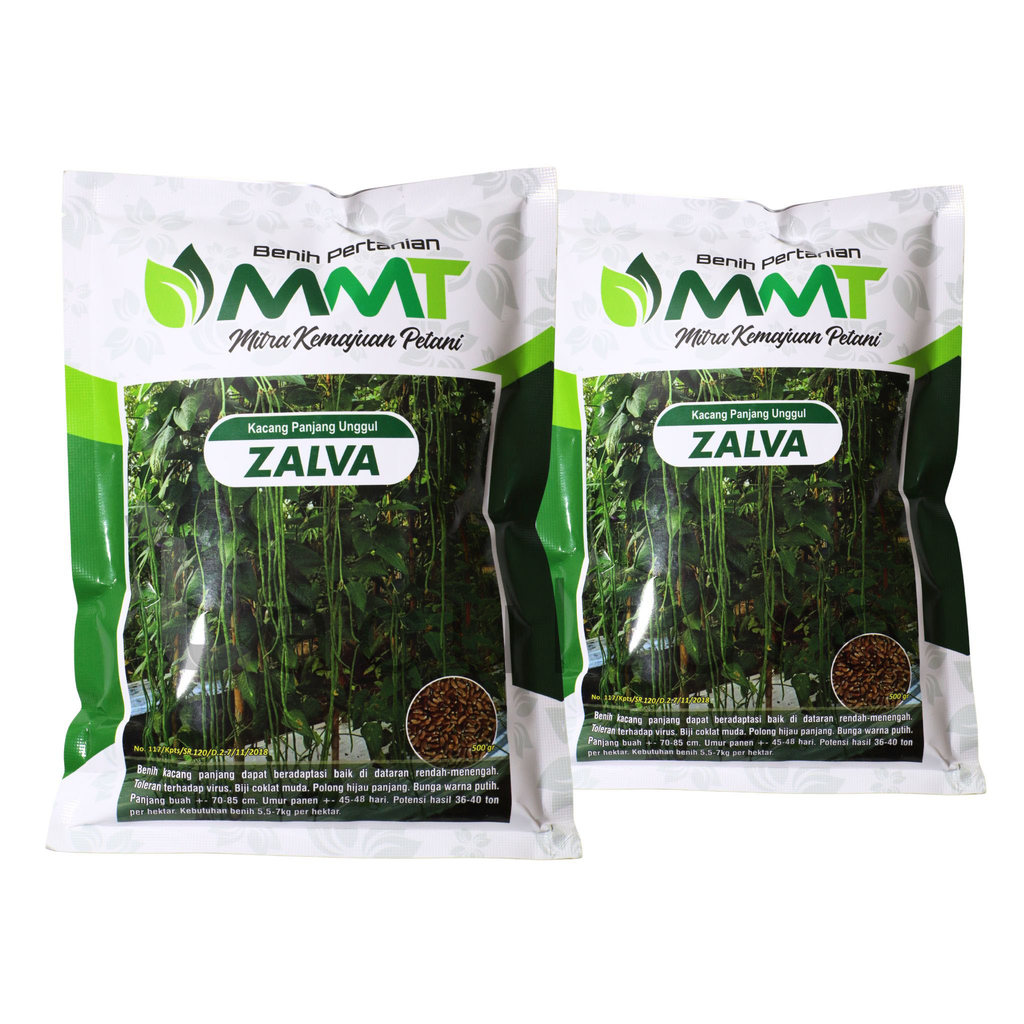 Benih Kacang Panjang Unggul ZALVA Isi 500 gram Benih MMT