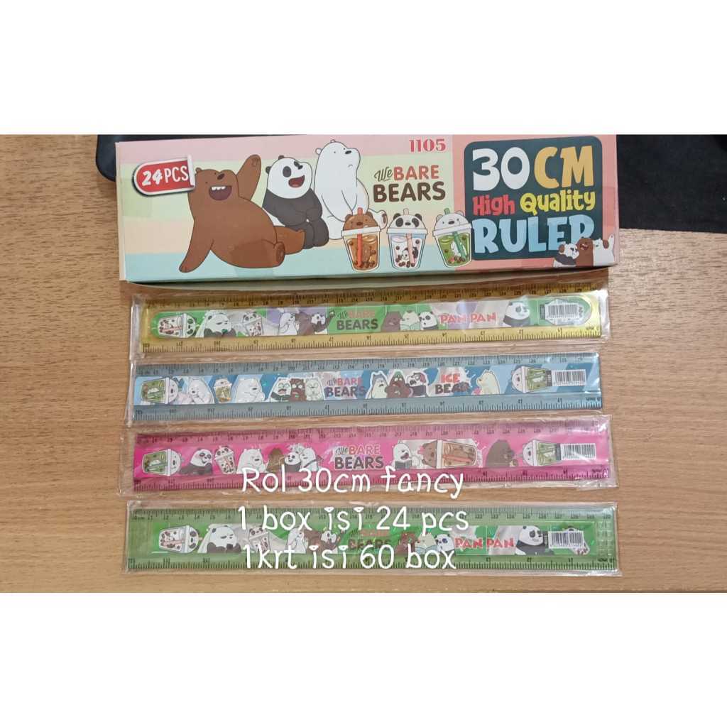 Penggaris / Penggaris 30cm Fancy / Penggaris 30 cm Karakter