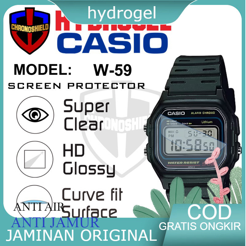 Antigores Hydrogel Casio W59 W-59 Super Clear