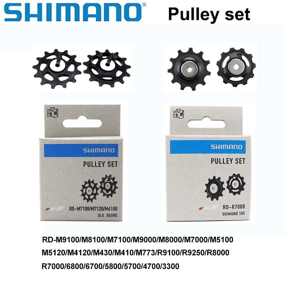 Set Pulley Shimano Deore XT XTR SLX untuk Derailleur Belakang RD M9100 M9000 M8100 M8000 M7100 M6100