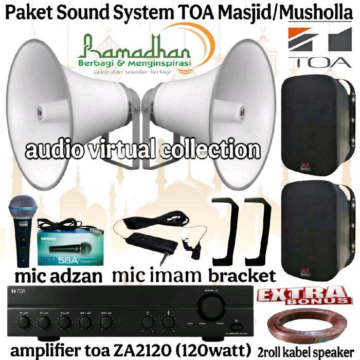 Paket Sound System TOA Masjid / Mesjid / Musholla ( TOP IV ) Original