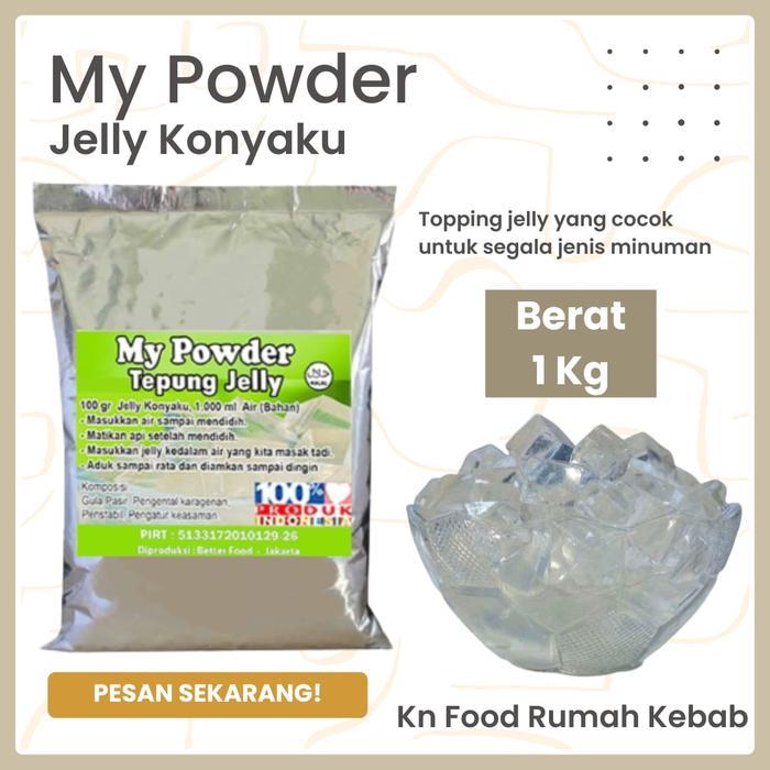Jelly Powder Jelly Konyaku bubuk Jelly Powder 1000 gram