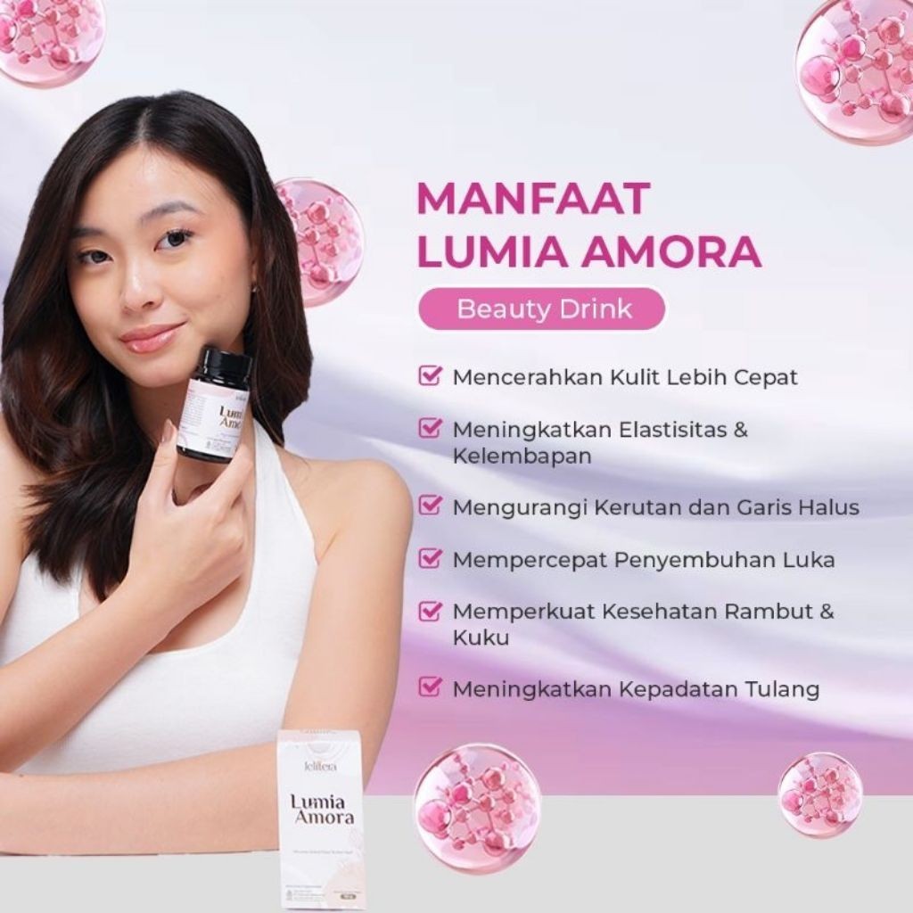COLLAGEN JELITERA LUMIA AMORA CAPSULE PEMUTIH WAJAH SUPER CEPAT LUMIA AMORA