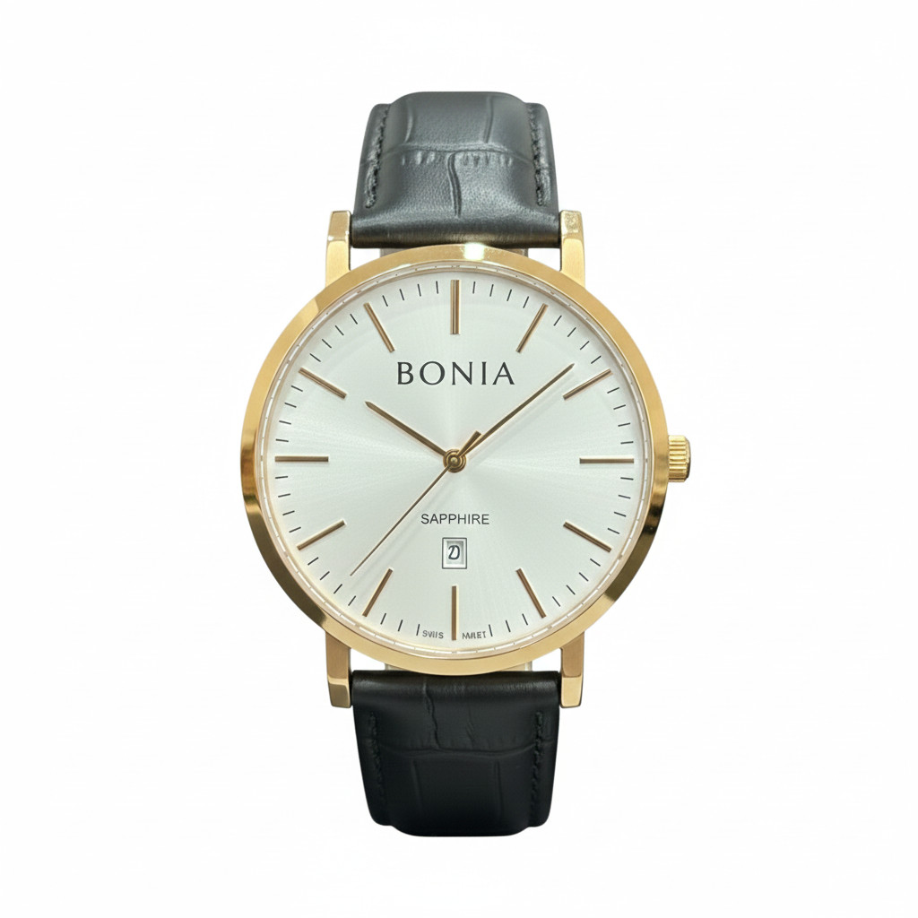 Jam Tangan Pria Bonia BNB10125-1513SN Sapphire Glass