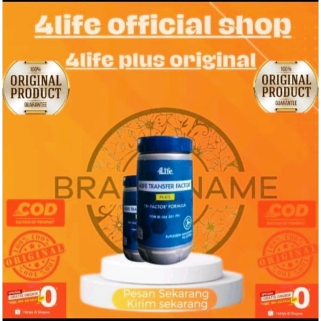 4Life Transfer Factor Plus Tri-Factor Formula Suplemen Vitamin IMUN Daya Tahan Tubuh Anak dan Kucing
