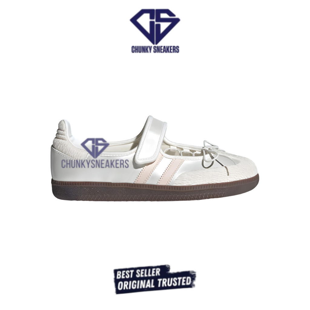 Sepatu Adidas samba Jane cloud white 100% Original BNIB