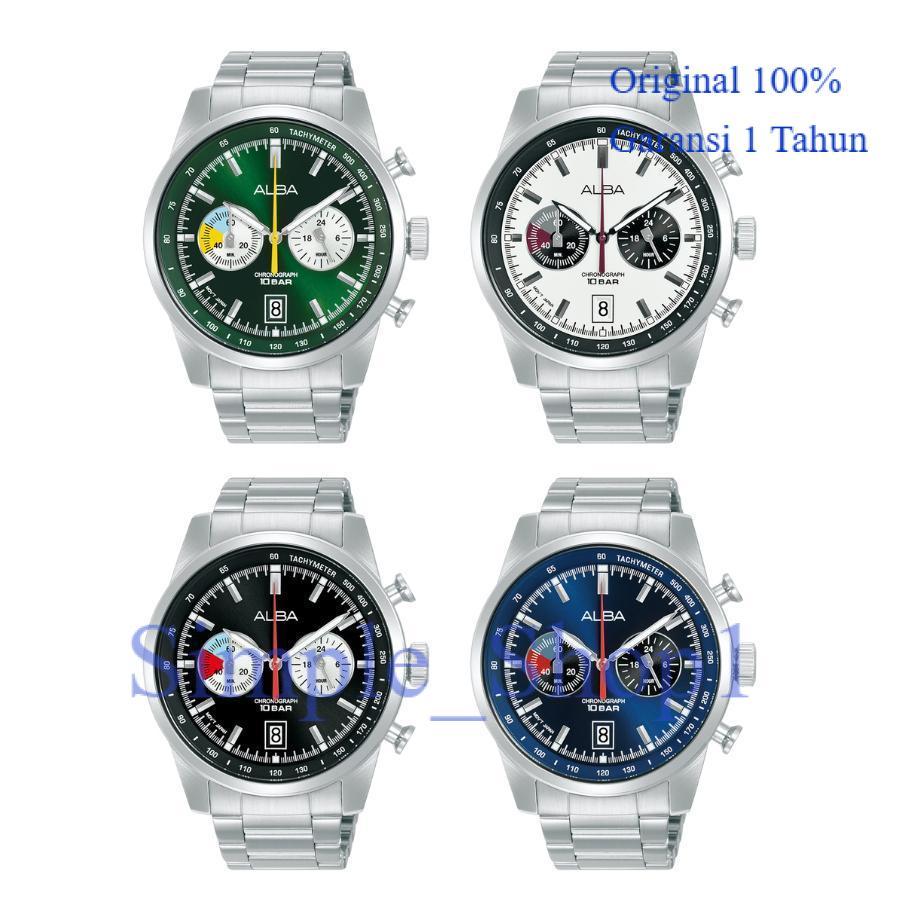 Original 100% Jam Tangan Pria Alba A4B001 A4B001X1 A4B005 A4B005X1 A4B007 A4B007X1 A4B009 A4B009X1