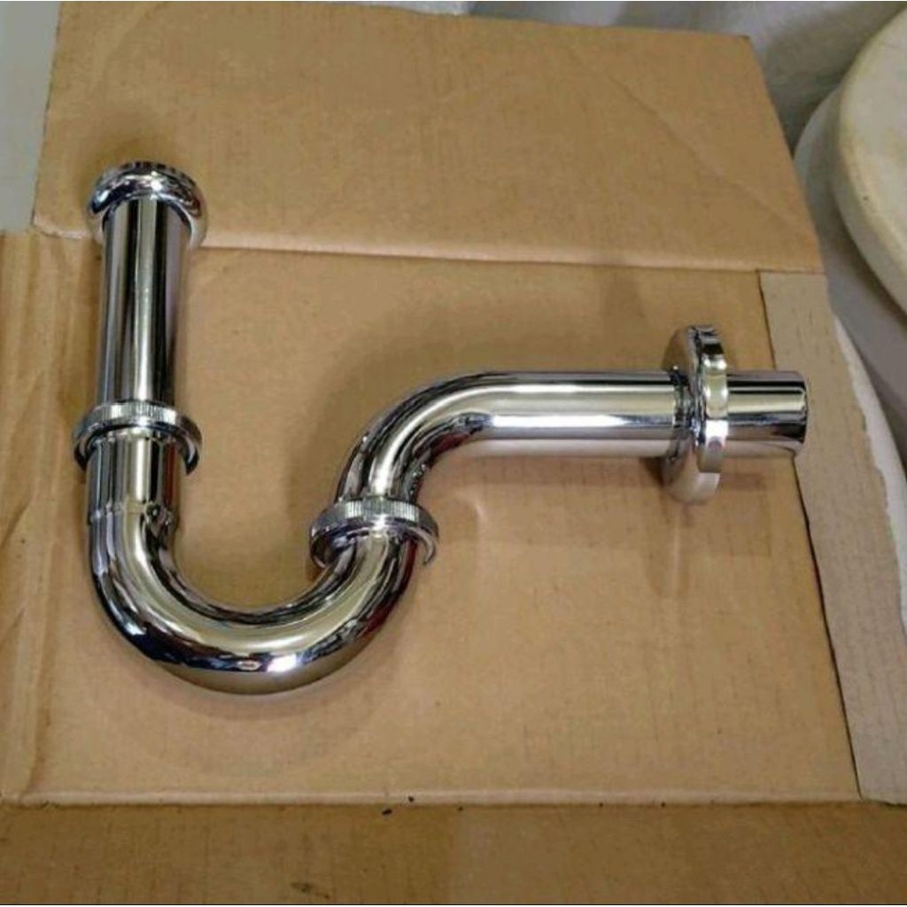 American Standard || Leher Angsa || Sifon Saringan Wastafel || American Standard || Baru No Duss - C