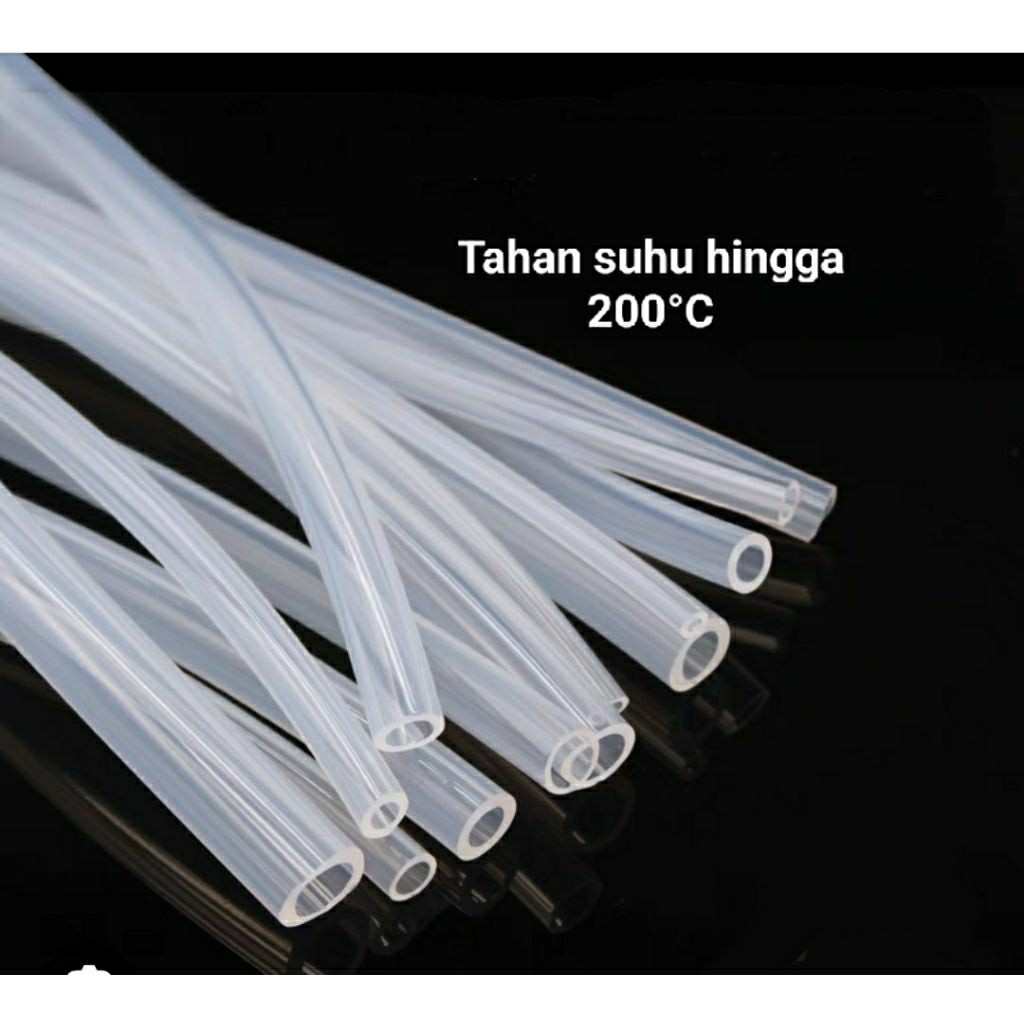 Selang silicone Foodgrade 10mm x 15mm