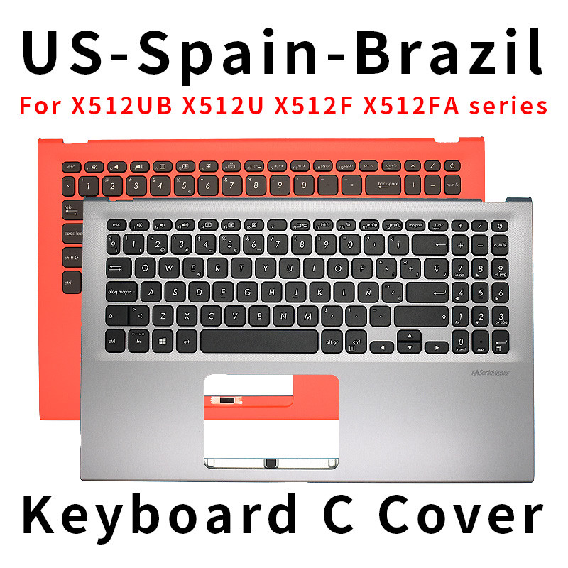 Brazil Spanish laptop Keyboard for Asus X512FA X512FB X512FJ X512FL X512FAG X512FAY X512FBC X512U X5