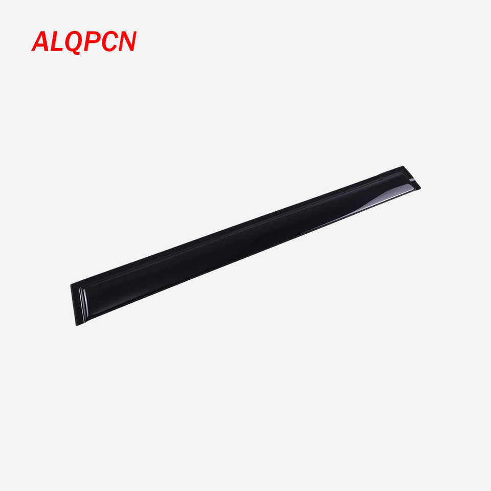 for Shark 6 2024-On Black Weather Shield Window Visor Rain Guard Hatchback