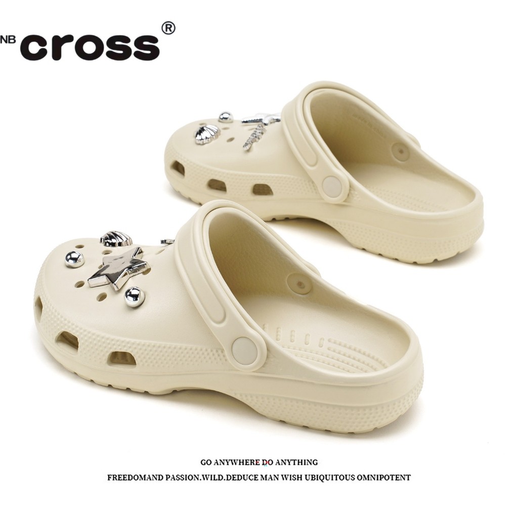 NB Cross Sandal Pria dan Wanita Anti man Air Nb Cross Bayaband Clog Baya Band Clog Original