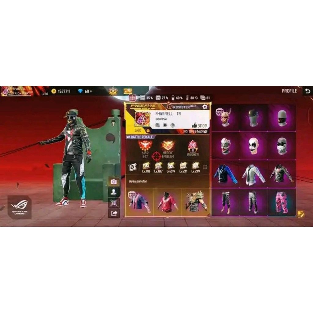 Akun Free Firee Sultan