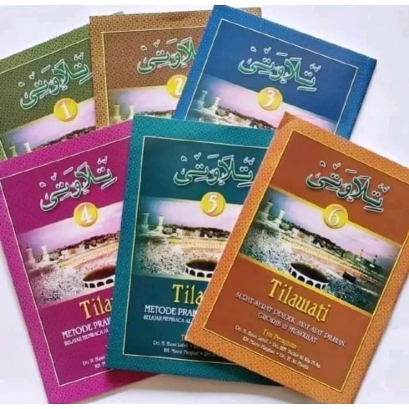 Tilawati Pretelan Jilid 1 sampai 6, Original