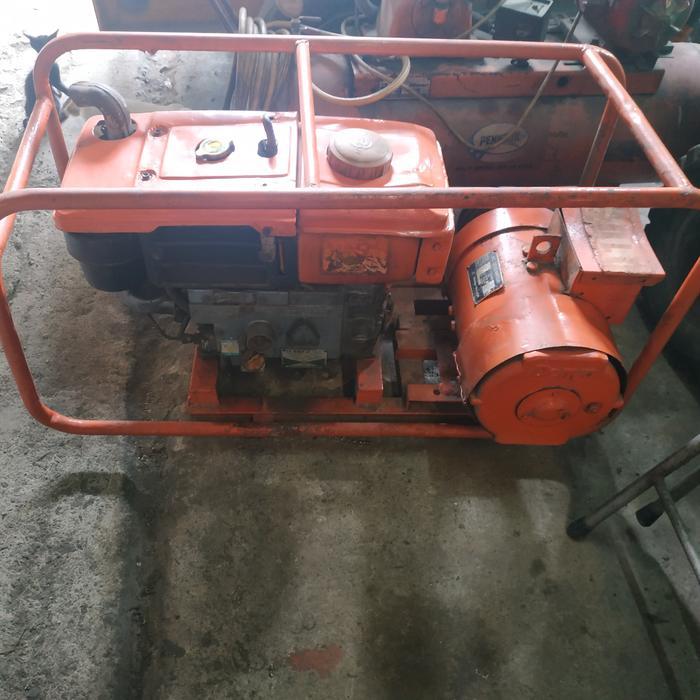 Mesin Diesel Yanmar TF55 + Dinamo AC Generator Denyo 3 KVA