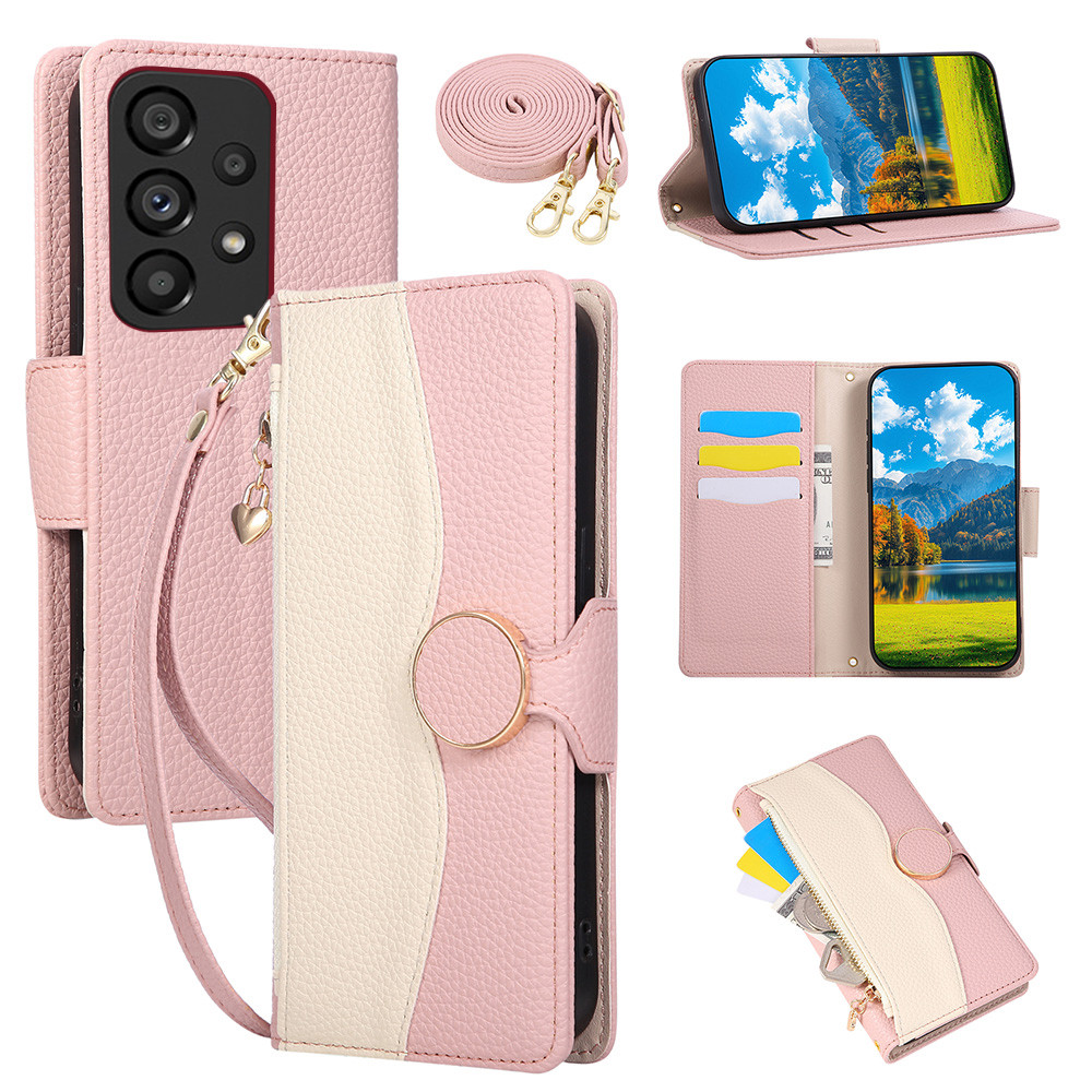 Case Samsung A73 A53 A33 A32 A23 A13 A22 A71 A51 A12 A52 A52S casing motif Lychee warna serasi multi