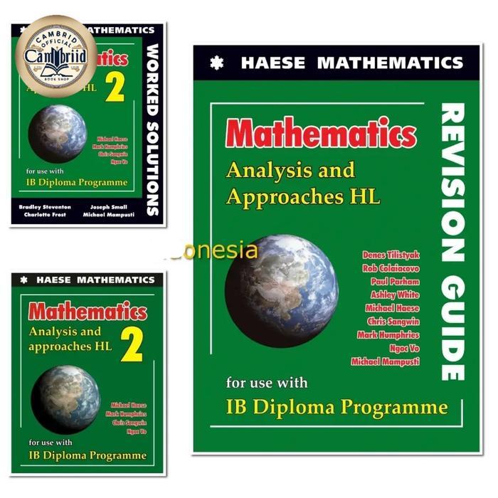 Buku Analysis and Approaches HL 2 / IB Diploma / Haese Mathematics - Revision Guide