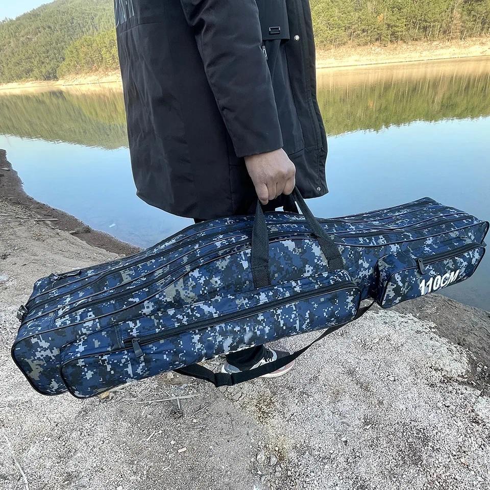 Fishing Rod Bag 110/120/130/150CM Multifunctional Waterproof Bags Large Travel Storage Bag Outdoor T