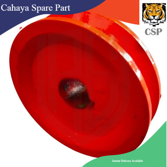 Pulley Motor Dinamo 1/2 Hp Shark Kompresor Angin Puli Motor Casting 1/2 Hp Shark